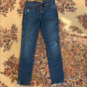Madewell skinny jeans